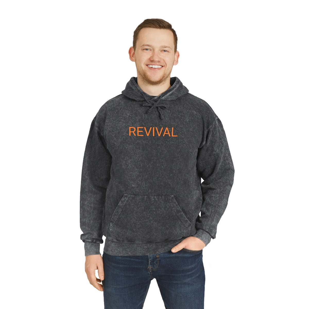 REVIVAL - Unisex Mineral Wash Hoodie